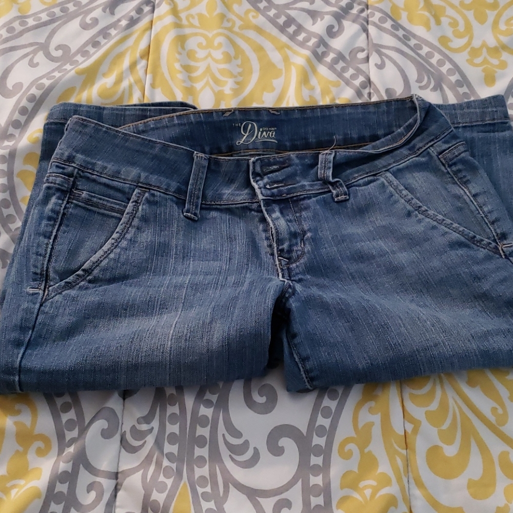 Light Blue Diva Bermuda Shorts